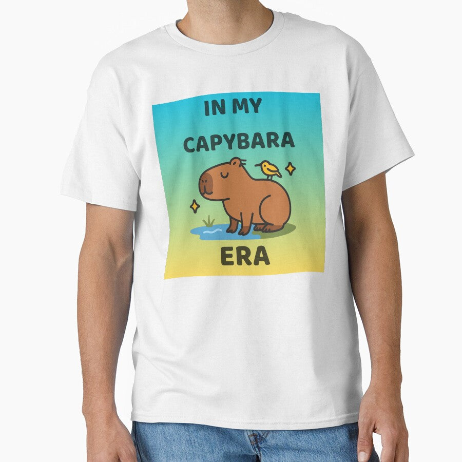 In My Capybara Era - Blue and Yellow Ombré by Lotus Love Tarot