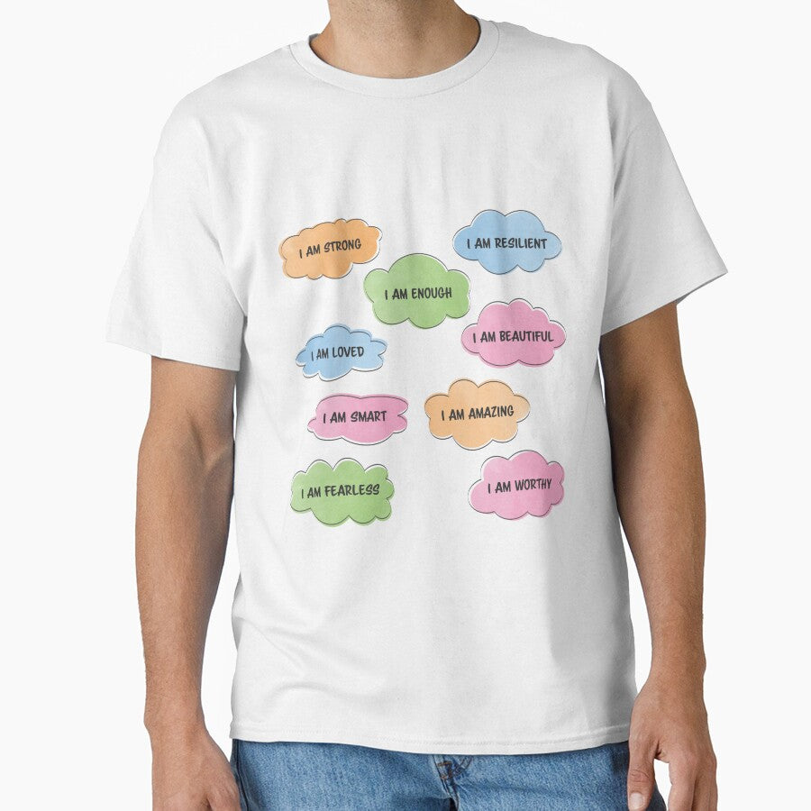 Copy of Сolorful watercolor clouds with positive affirmations by NataliaVVV