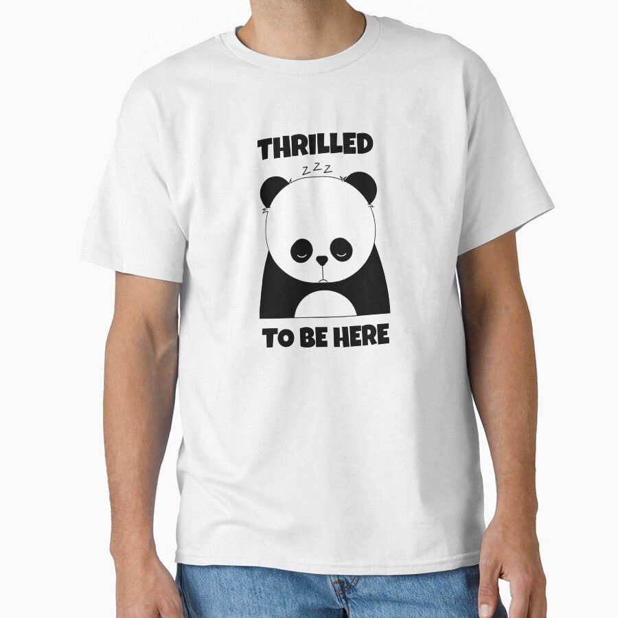Thrilled to Be Here -- sarcastic humor by The Sporty Nerd