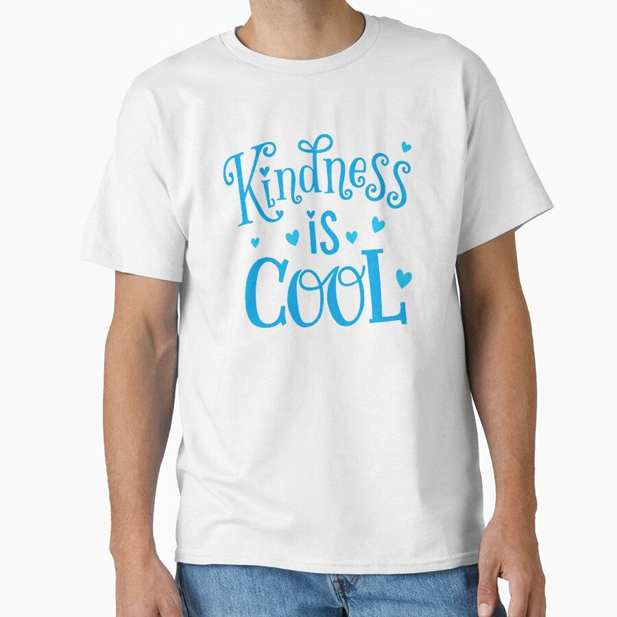 Kindness Is Cool Inspirational Quote by ThreeftlyPicks