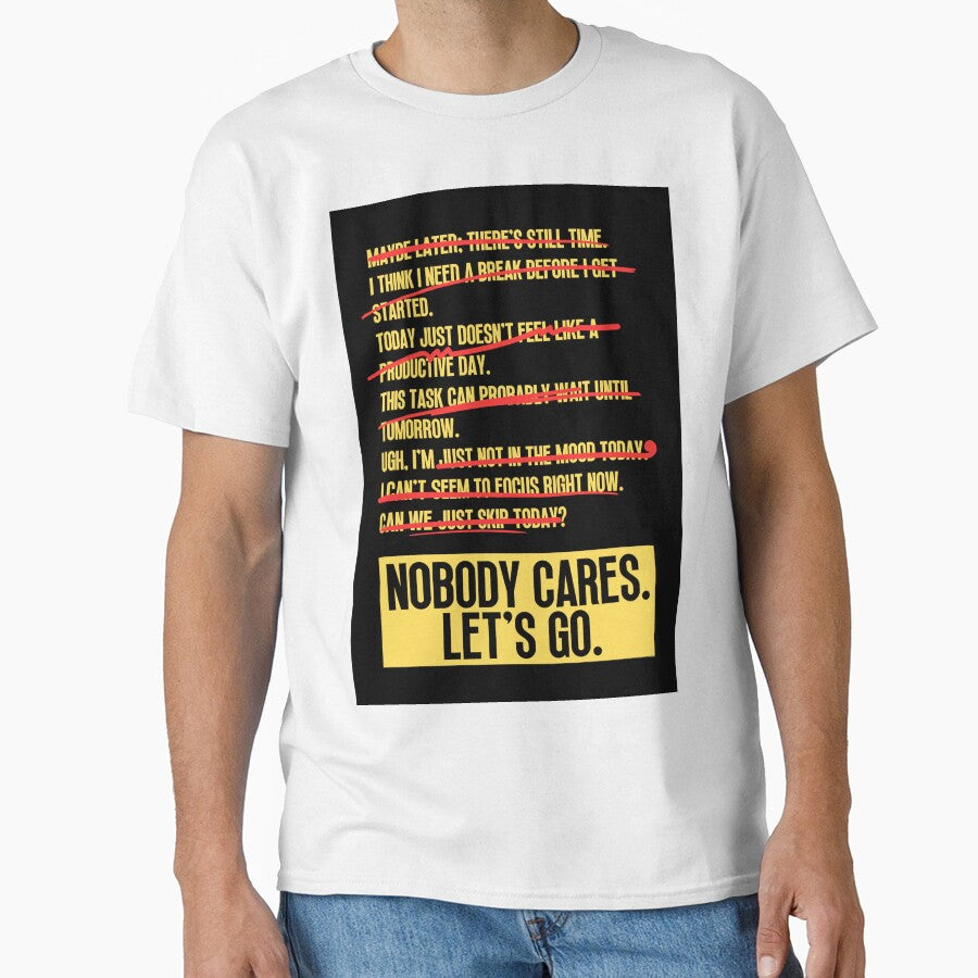Nobody Cares Lets Go by Dondonmart