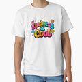 Kindness is Cool - Colorful Retro Bubble Letter Typography by Far Out Goods