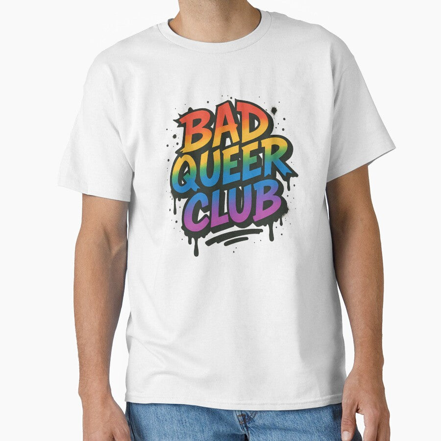 Bad Queer Club – Rainbow Graffiti Design by Haus Of Sin