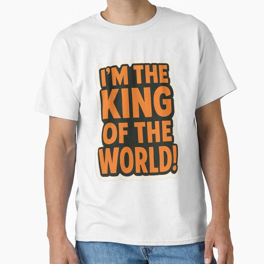 I’m the King of the World – Bold Motivational Typography by TheFreddo