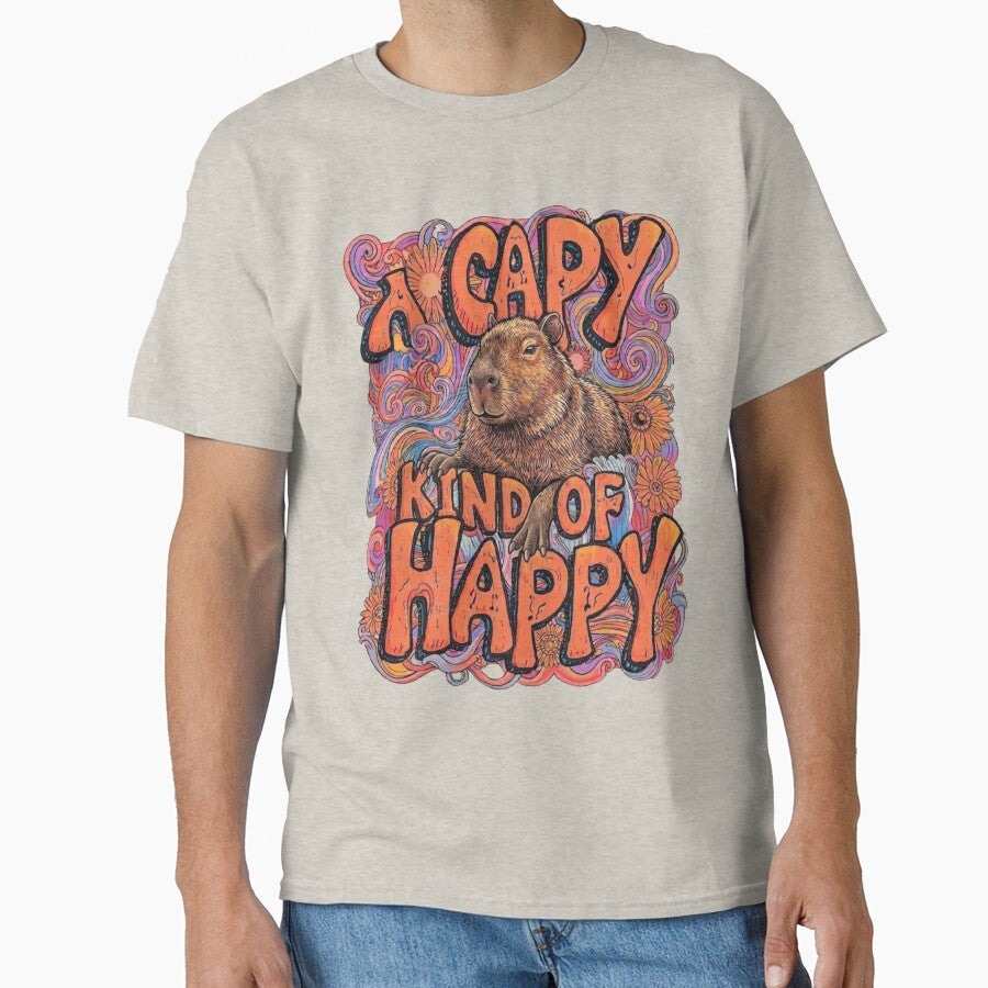 Capybara Kind of Happy by Reverie & Roses