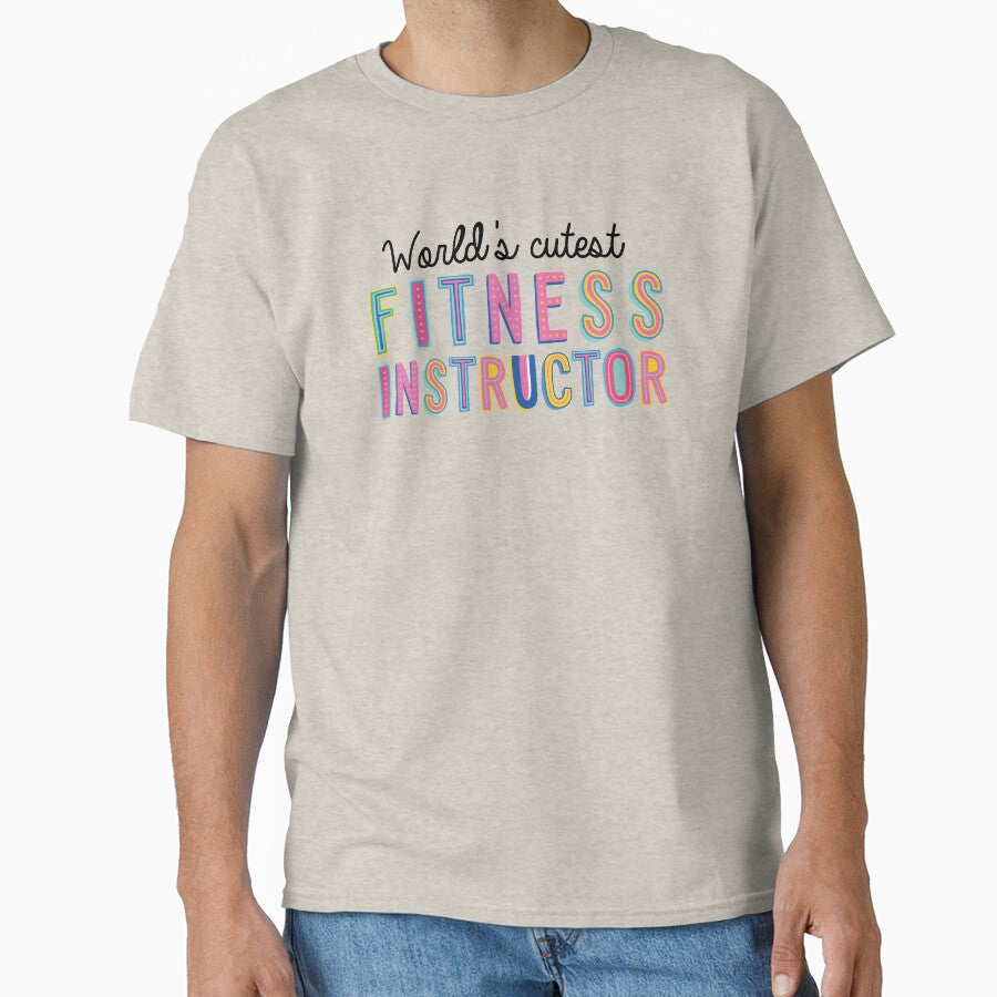 Fitness Instructor Gifts | World's cutest Fitness Instructor by betternotes