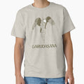 Eagle Yoga Pose Garudasana – Balance and Focus Spiritual Yoga Design by WellspringXflow