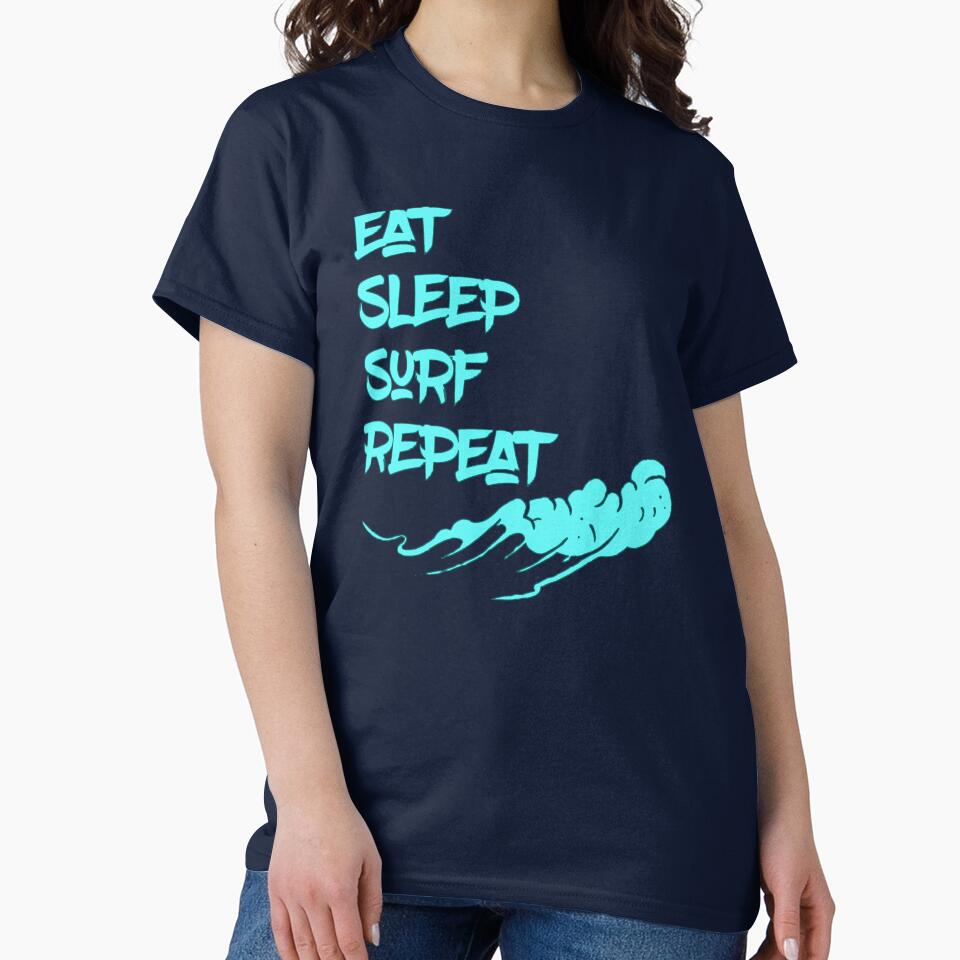 Eat Sleep, Surf, Repeat - Surfing by madtoyman