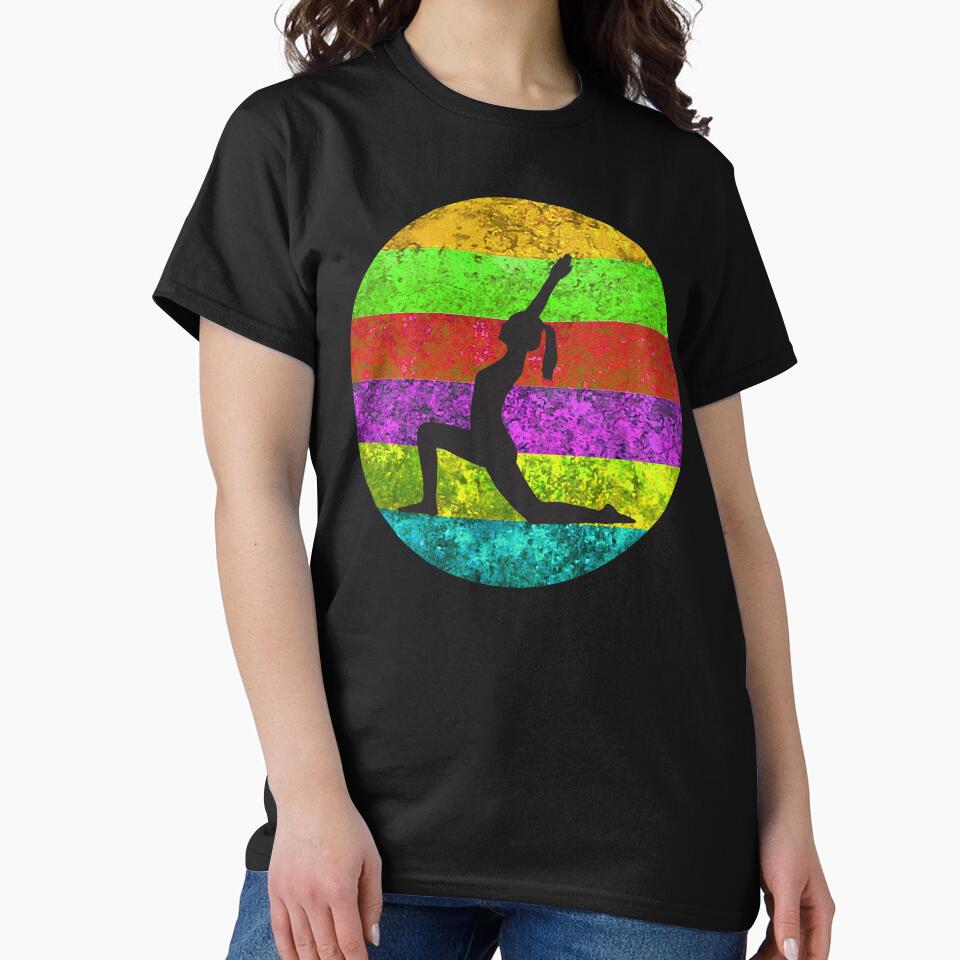 Yoga , Retro Yoga , Yoga Gift by salmamzr