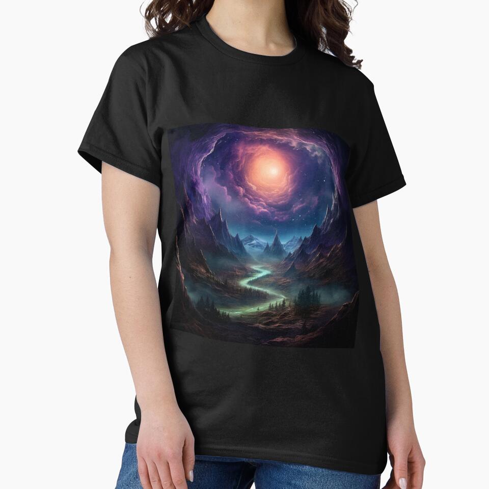 Dark Fantasy Landscape - Wormhole in the Sky by Fantasy Masterpiece