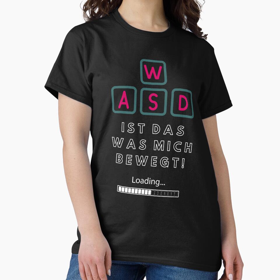WASD is what moves me :-) by Peter Kaul