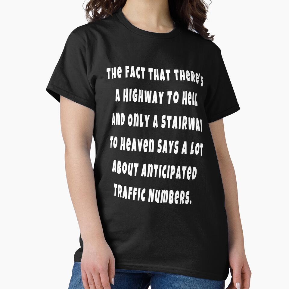 There's A Highway To Hell Gift Design by fantasticdesign