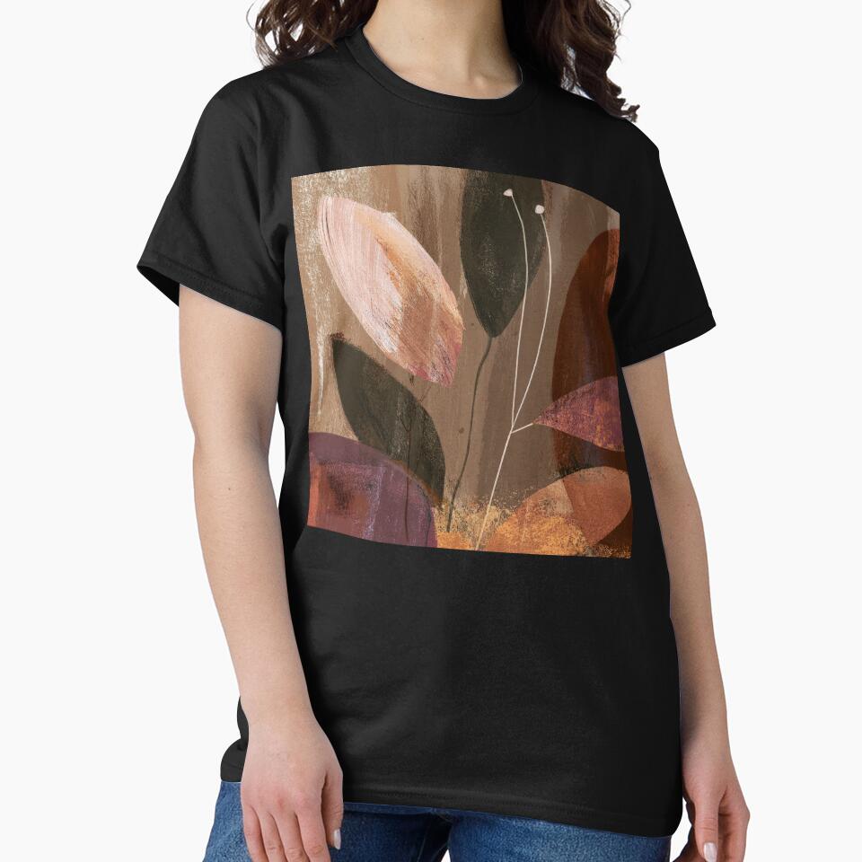 Boho Chic Spicy Cinnamon Earth Tones Abstract Designs by DEC02