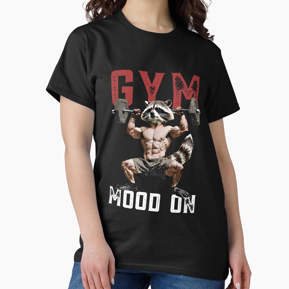 Gym Mood On - Raccoon Gym by OnTheTrend