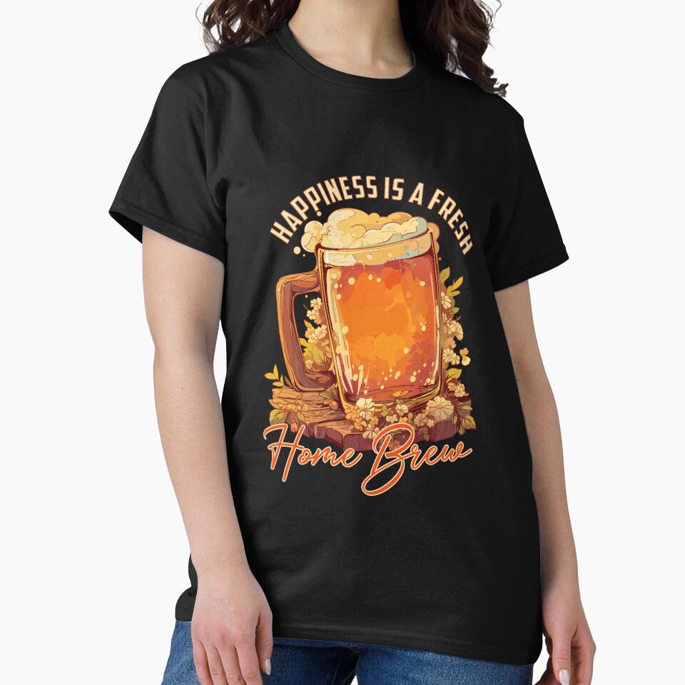 Drink Beer Drinker Drinking Happiness Is A Fresh Home Brew by fantasticdesign