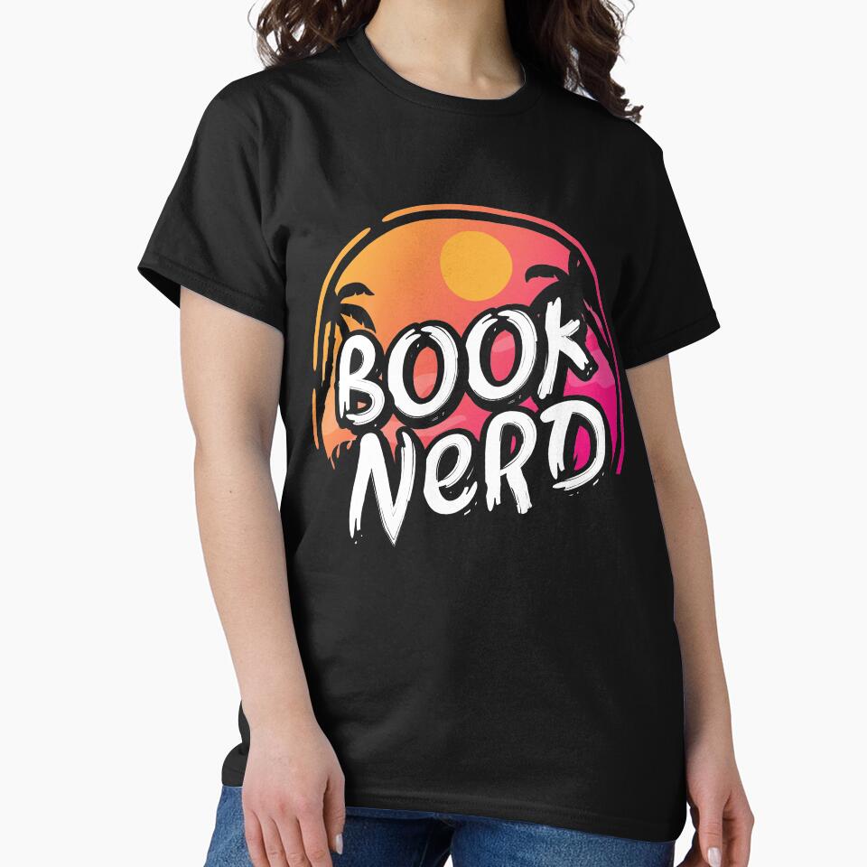 Book Nerd Shirt Vintage Californian Style Apparel by simplytldr
