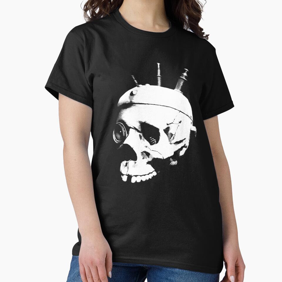 Cyberpunk Skull Mod.3 (White) by 7S Seveness Design