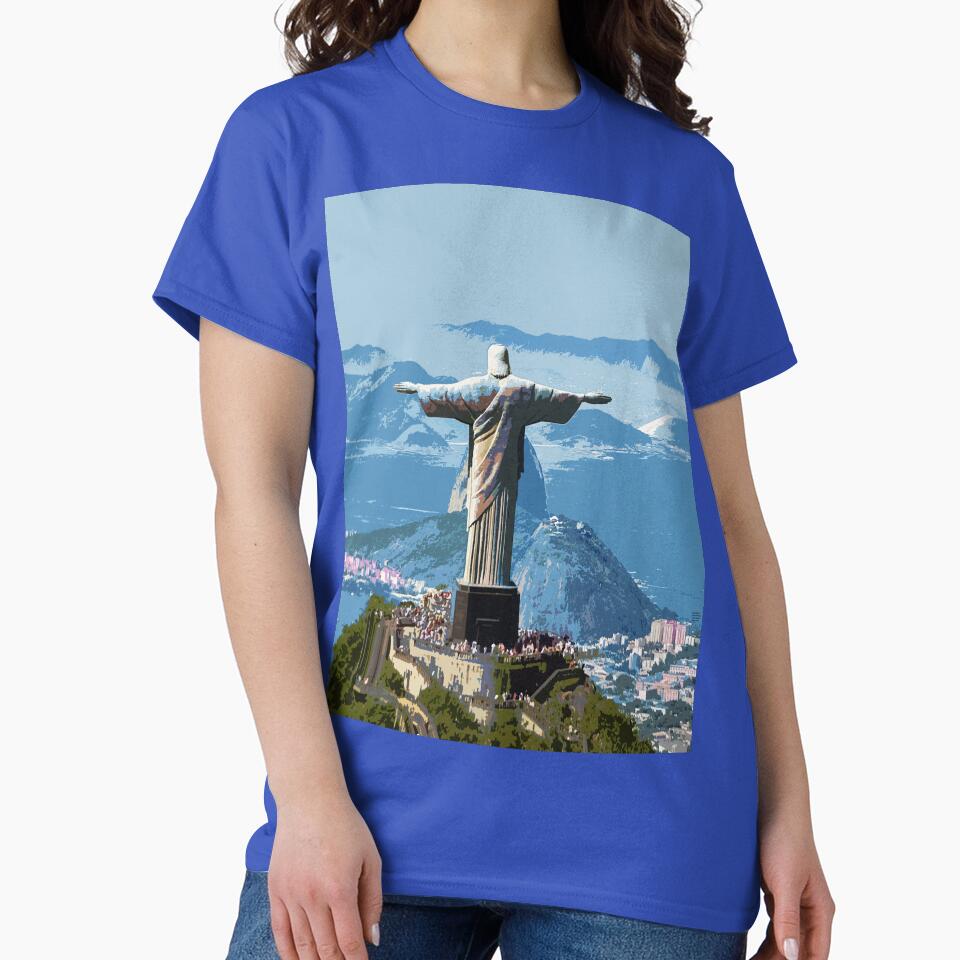 Travel Posters_Visit Rio de Janeiro_Bazil. by FanitsaArt