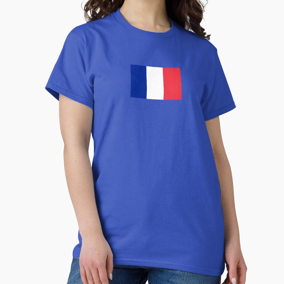 French Flag - France T-Shirt by deanworld