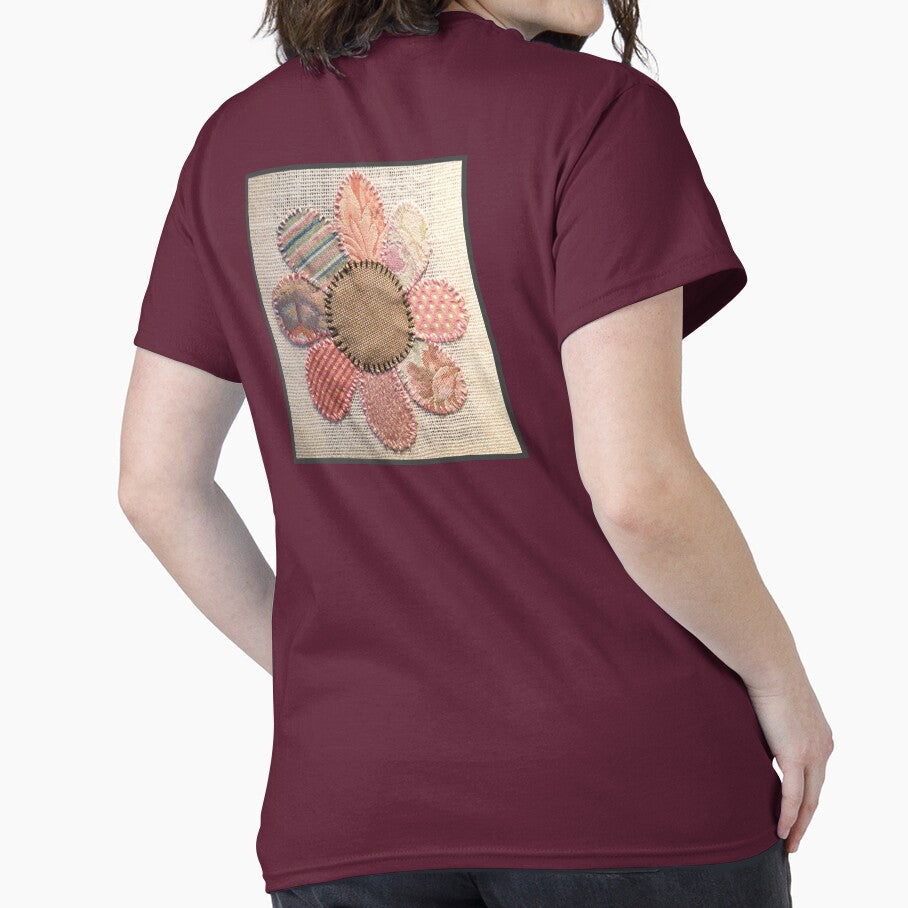 Excerpt from 3 Flowers #1-Pink Flower by ErinBrieArt