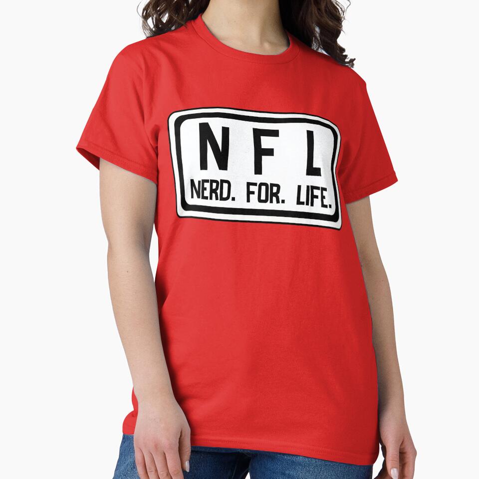 Nerd For Life! Wear it proud lol! by Becca C. Smith