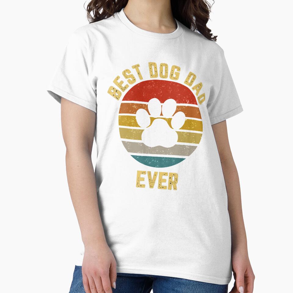 Vintage Dog Dad Cool Father's Day Gift Retro by luxury store