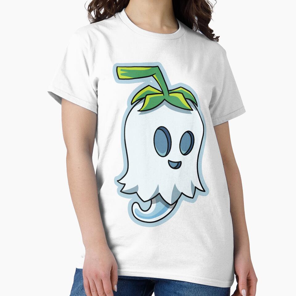 Kawaii ghost vegetable by Raymi03