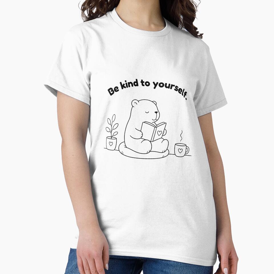 Be Kind to Yourself Capybara – Simple Minimalist Animal Design by PAPIRO SIGLO XXI