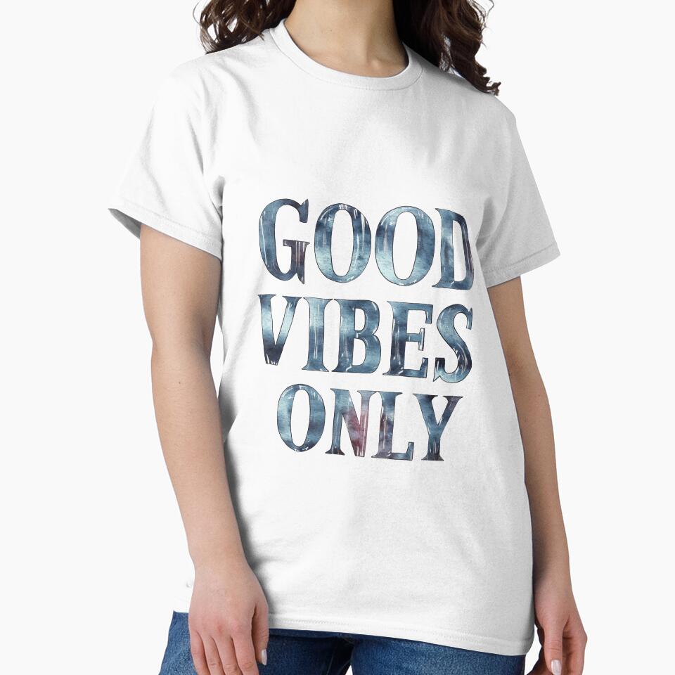 Good Vibes Only Typography Design by jamessismanes