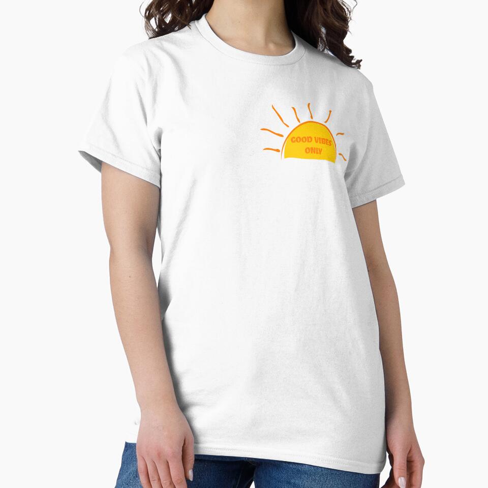 Good Vibes Only Yellow Sun by C-Katt