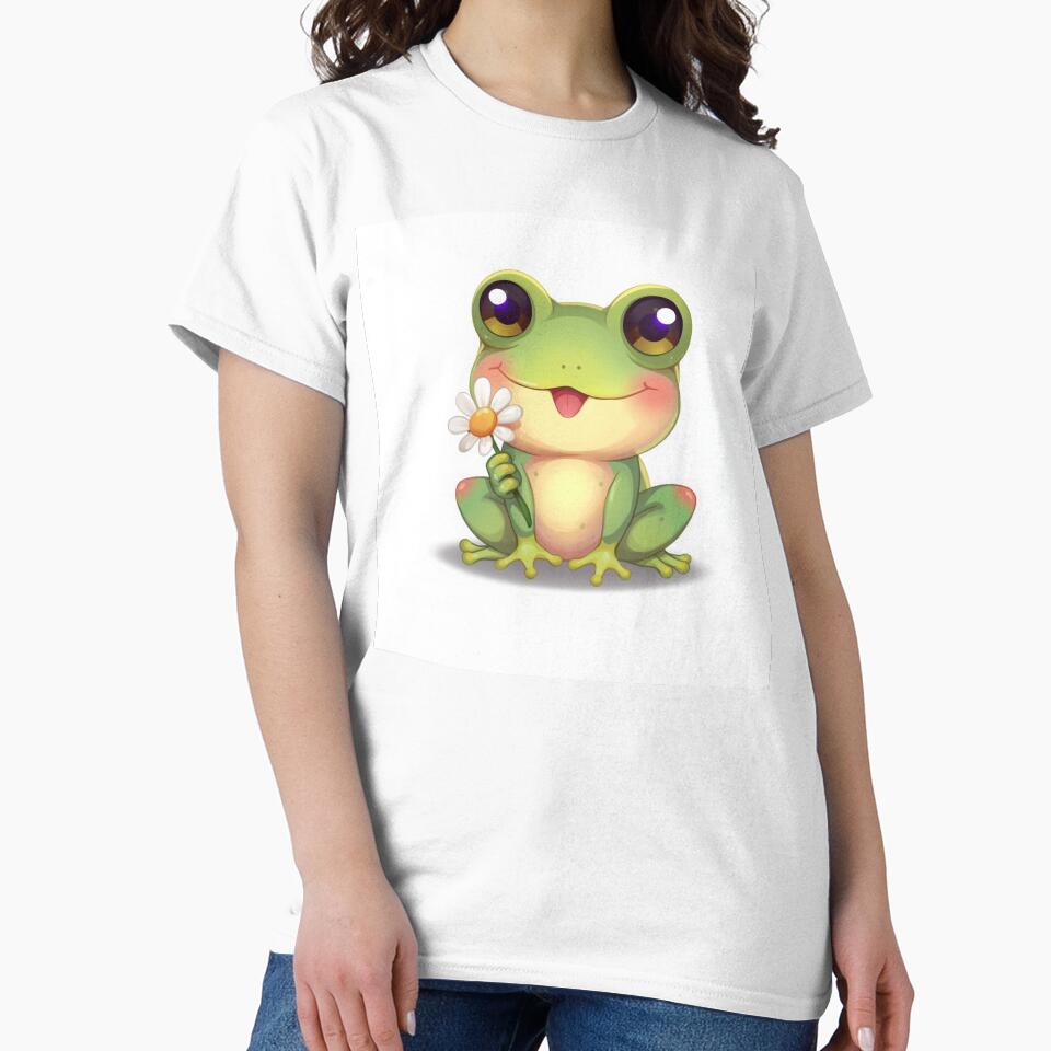 KAWAII FROG STICKER by Graylay1589