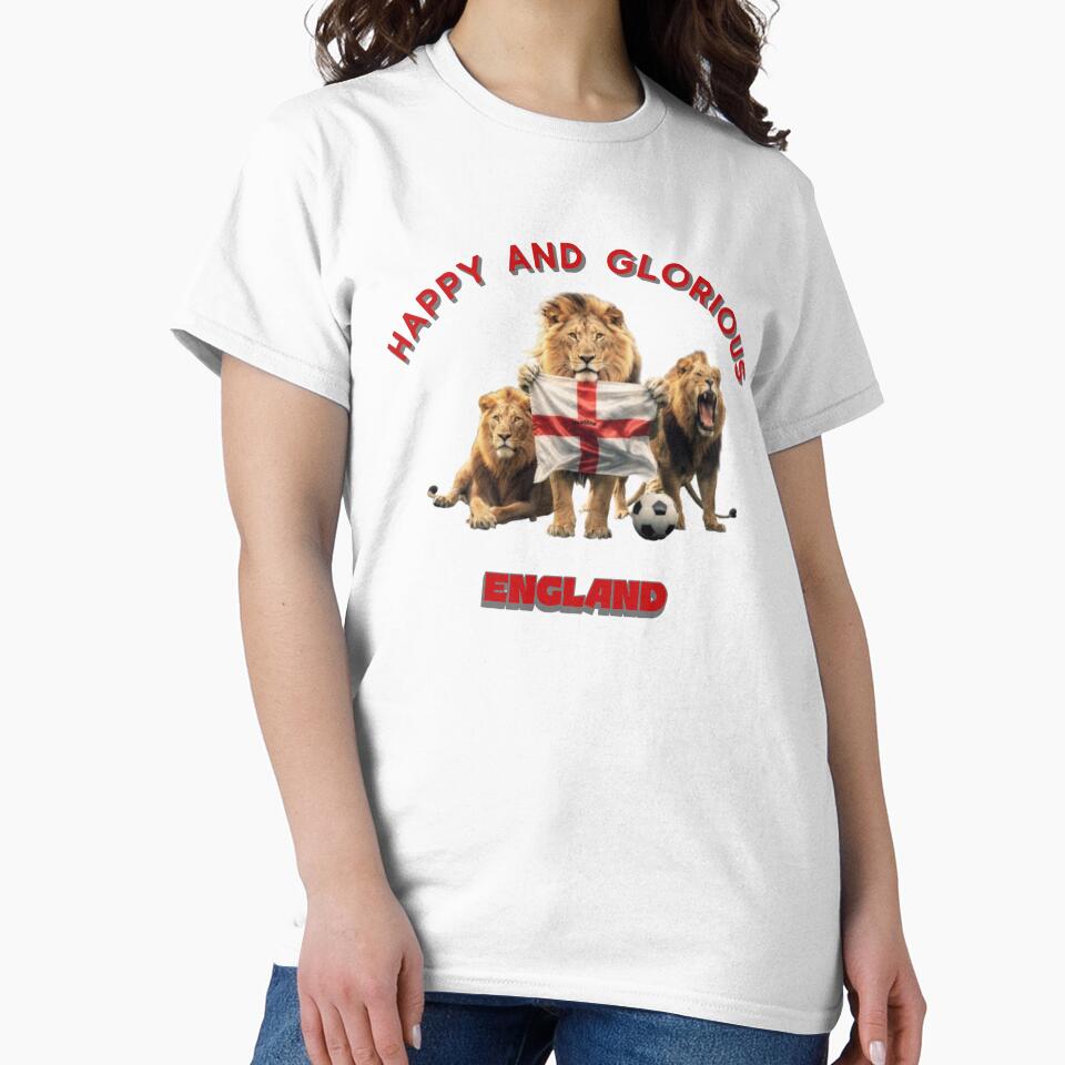 England Happy and Glorious World Cup 2026 by Lola Style