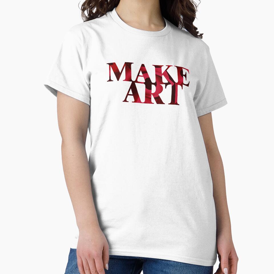 Modern Typography – MAKE ART Statement by Absyntart