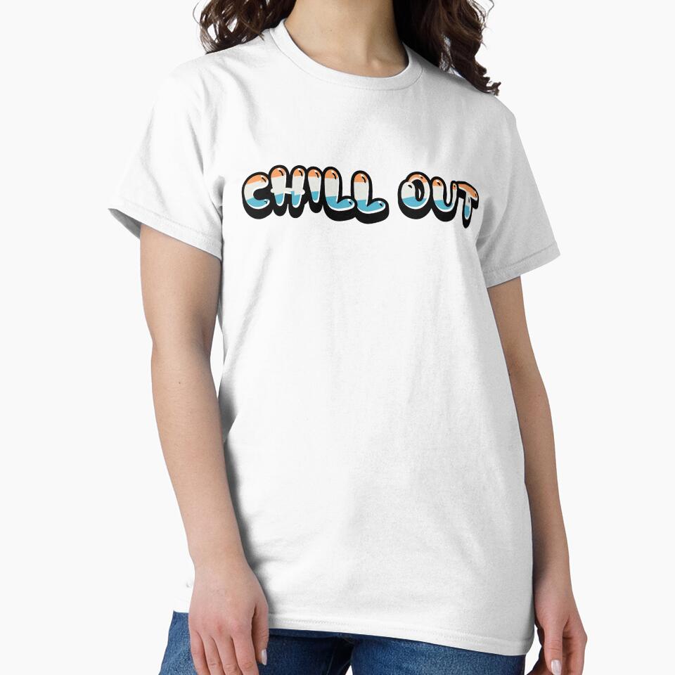 Typography Art: ‘Chill Out’ in Vibrant Colors by diegomenjivar92