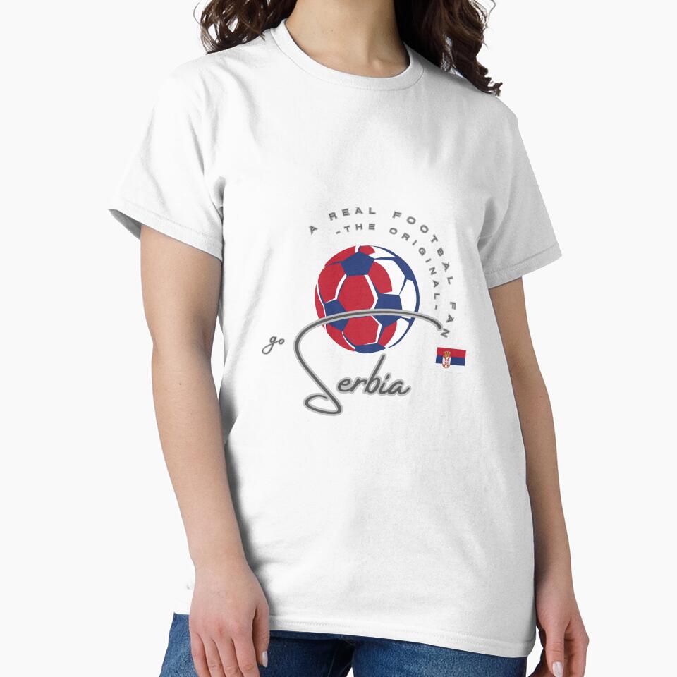 Serbia. National Football Team. Football fan. The Original. by CreativeBizarre
