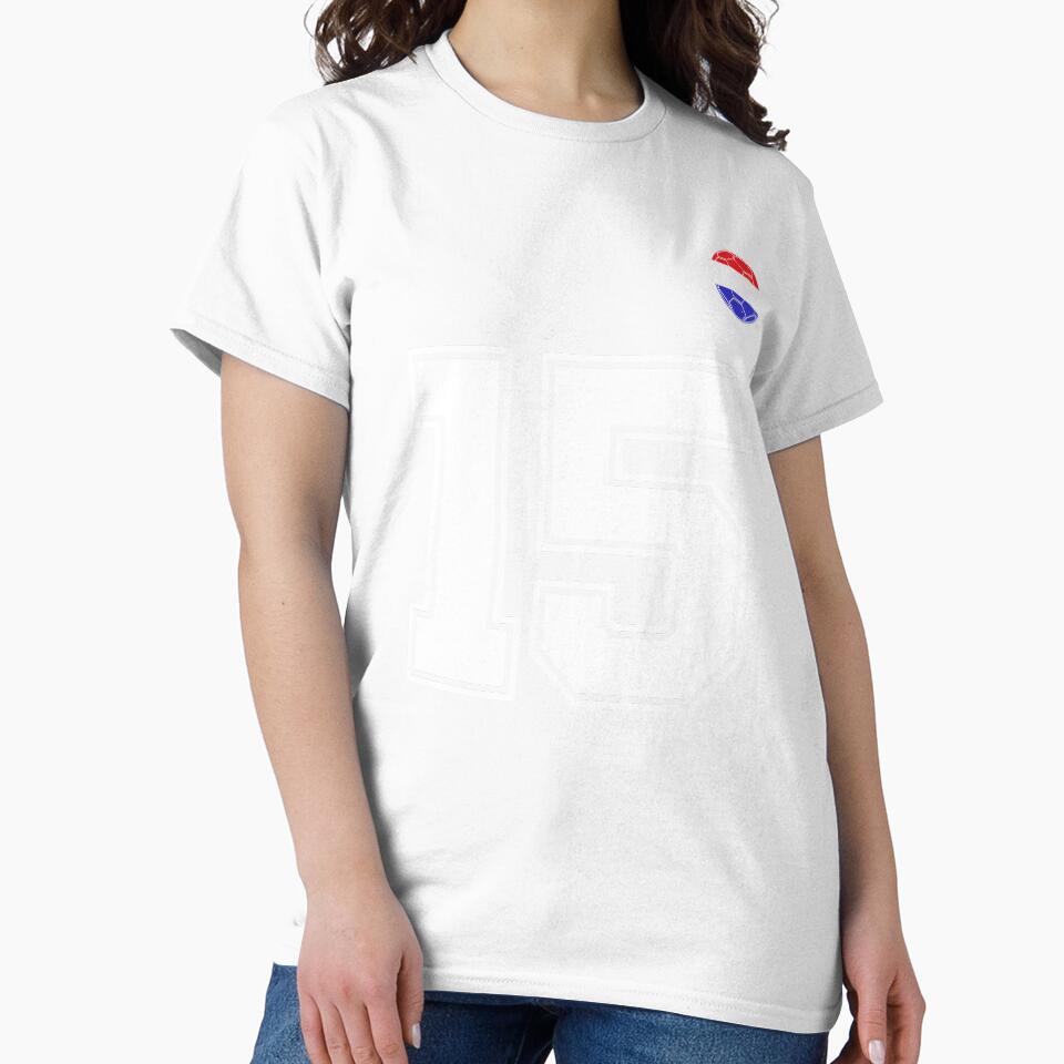 Netherlands Soccer Number 15 Vintage Sports Fan by LiviuGligoros
