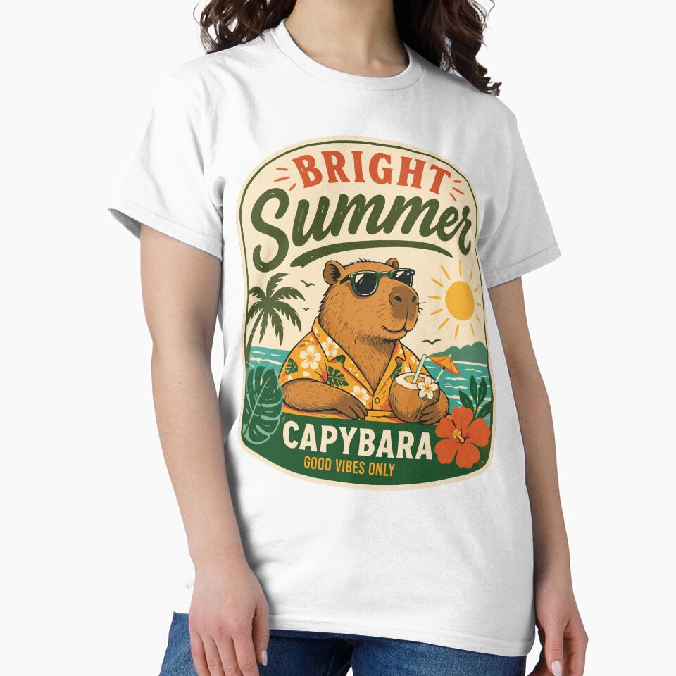 Bright summer vibes with capybara chill by burhon