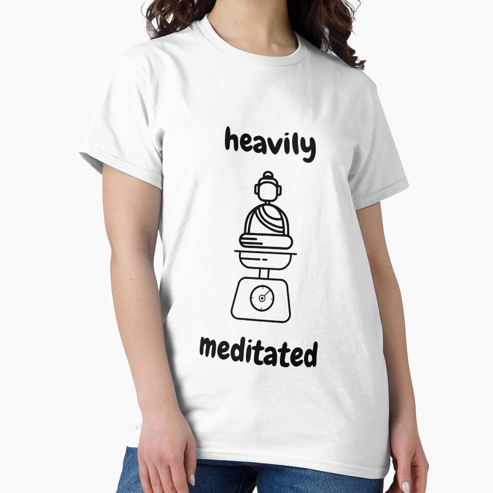 Heavily Meditated yoga top by PetrKad