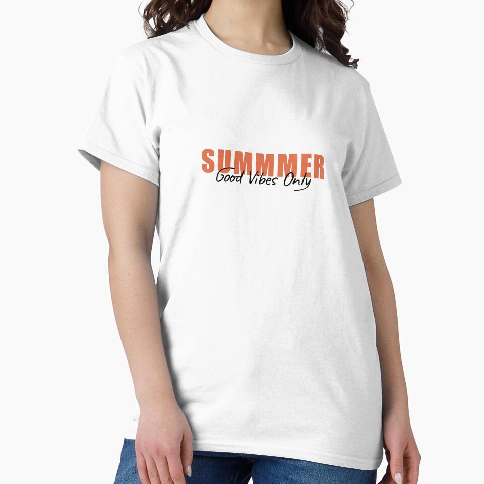 summer good vibes only vacation break orange by richakulkarni