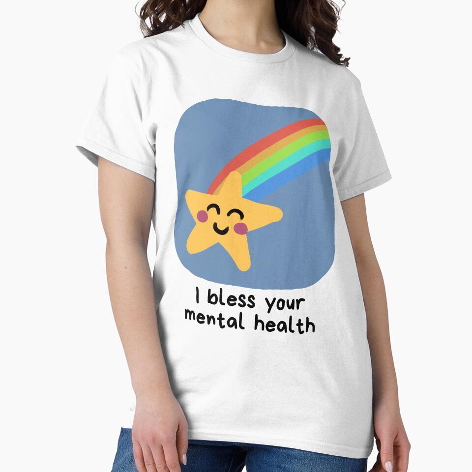 "I bless your mental health" | positive mental health affirmation by NeurodiverseTea