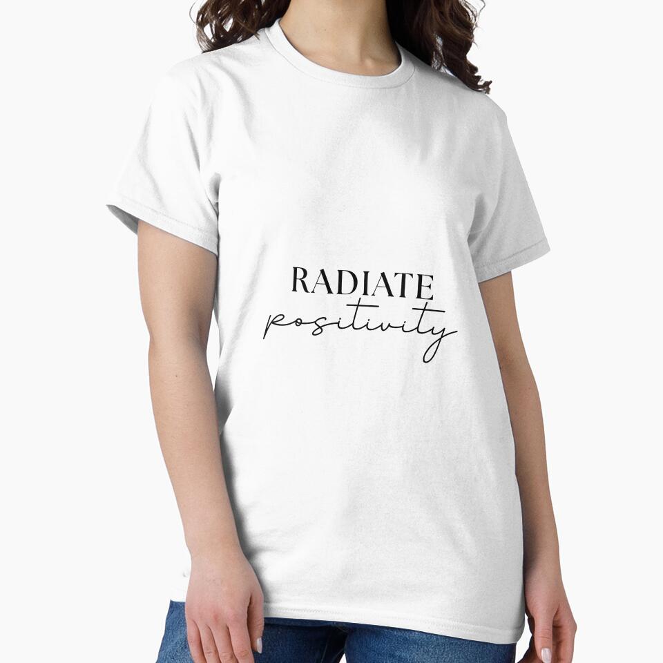 Radiate Positivity – Uplifting Inspirational Quote by NatyMairena