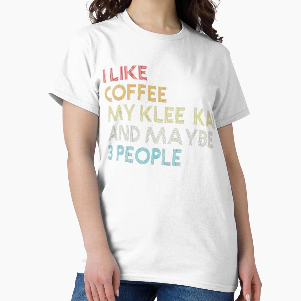 Alaskan Klee Kai Dog Owner Coffee Lovers Gift Vintage Retro Tee Gift Love by BargerStore