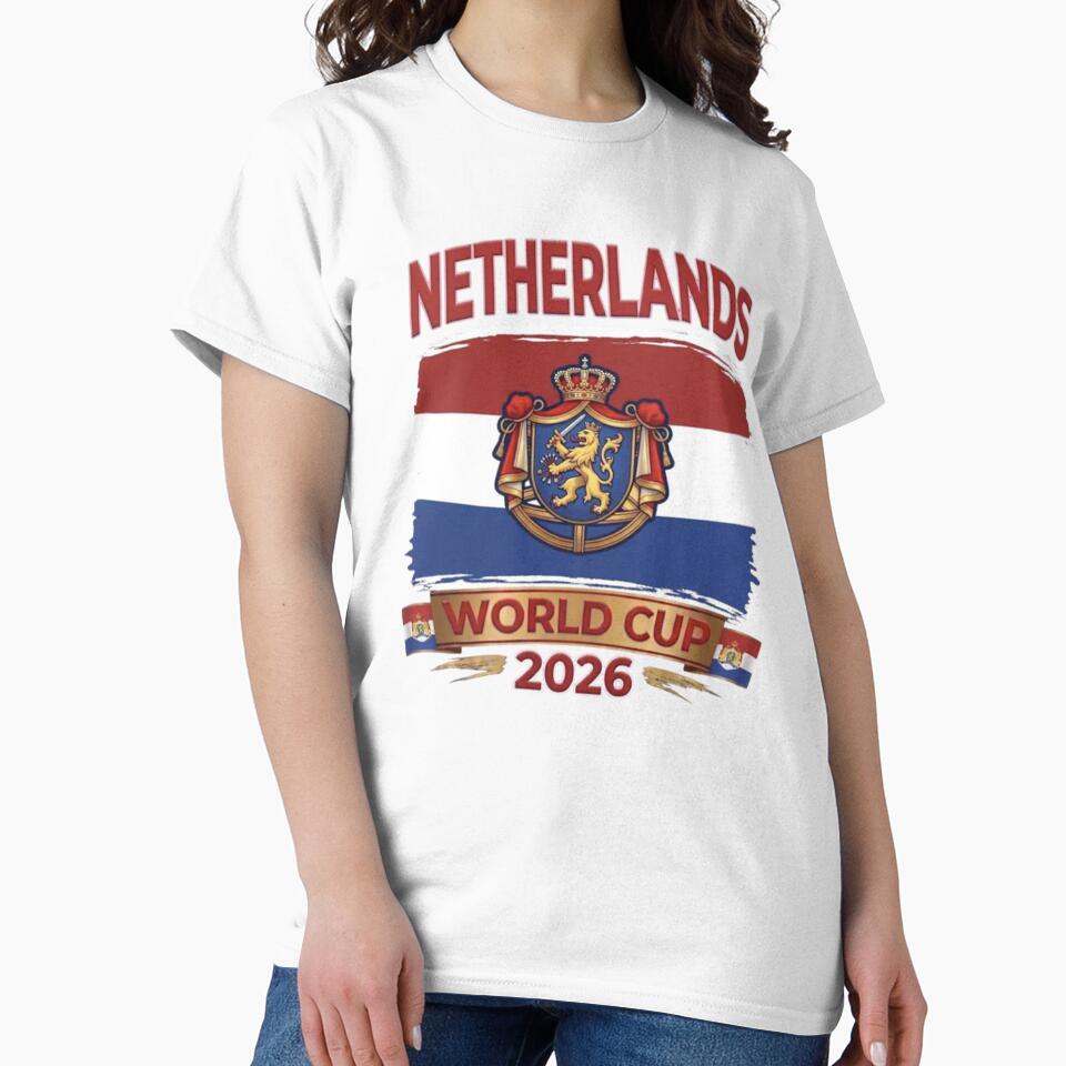 Netherlands World Cup 2026 Coat of Arms Football Design by  The Midnight Library - Book Lover Gifts & Kindle Accessories