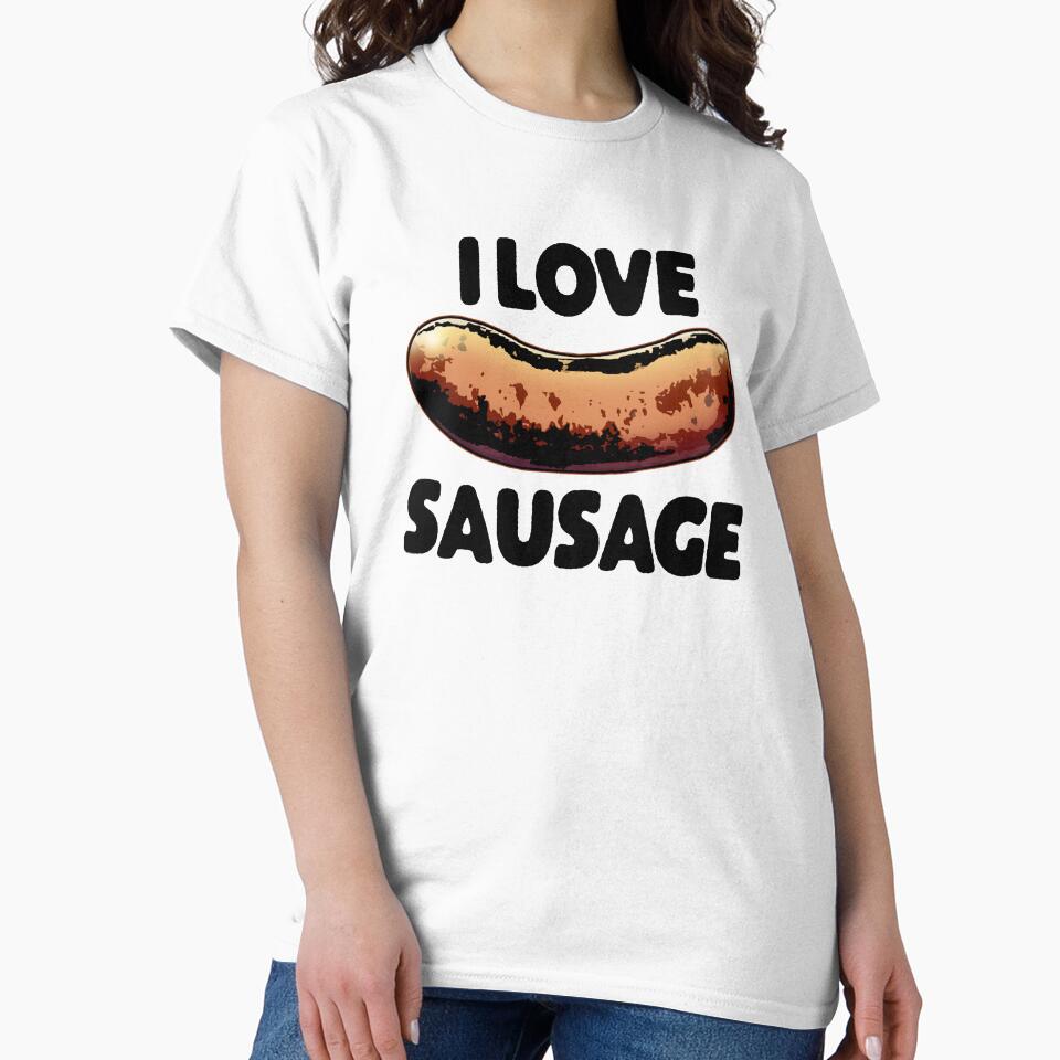 I Love Sausages by Bendthetrend