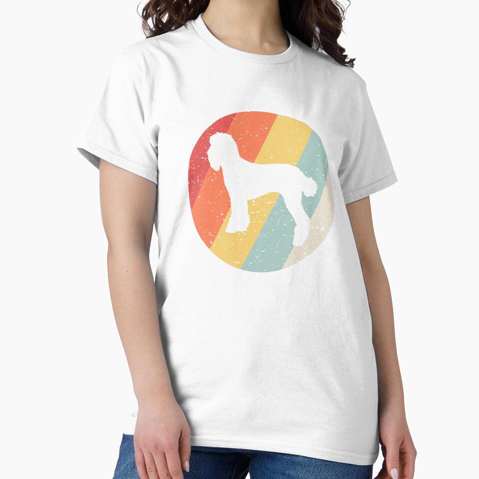 Vintage Retro Standard Poodle by Vanover Designs