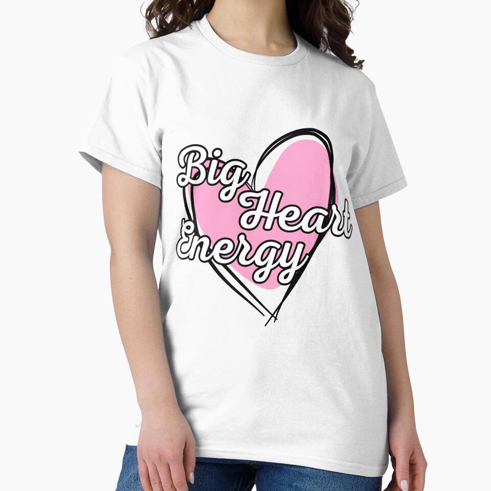 Big Heart Energy – Cute Pastel Self-Love Design by Floraza