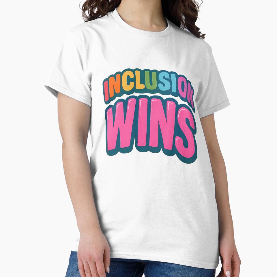 Inclusion Wins – Bold Pride Typography by Haus Of Sin