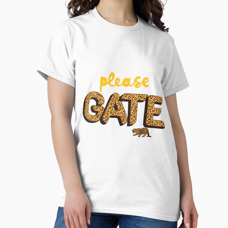 Please Gate – Leopard Print Bold Statement Design by Aquarius-club