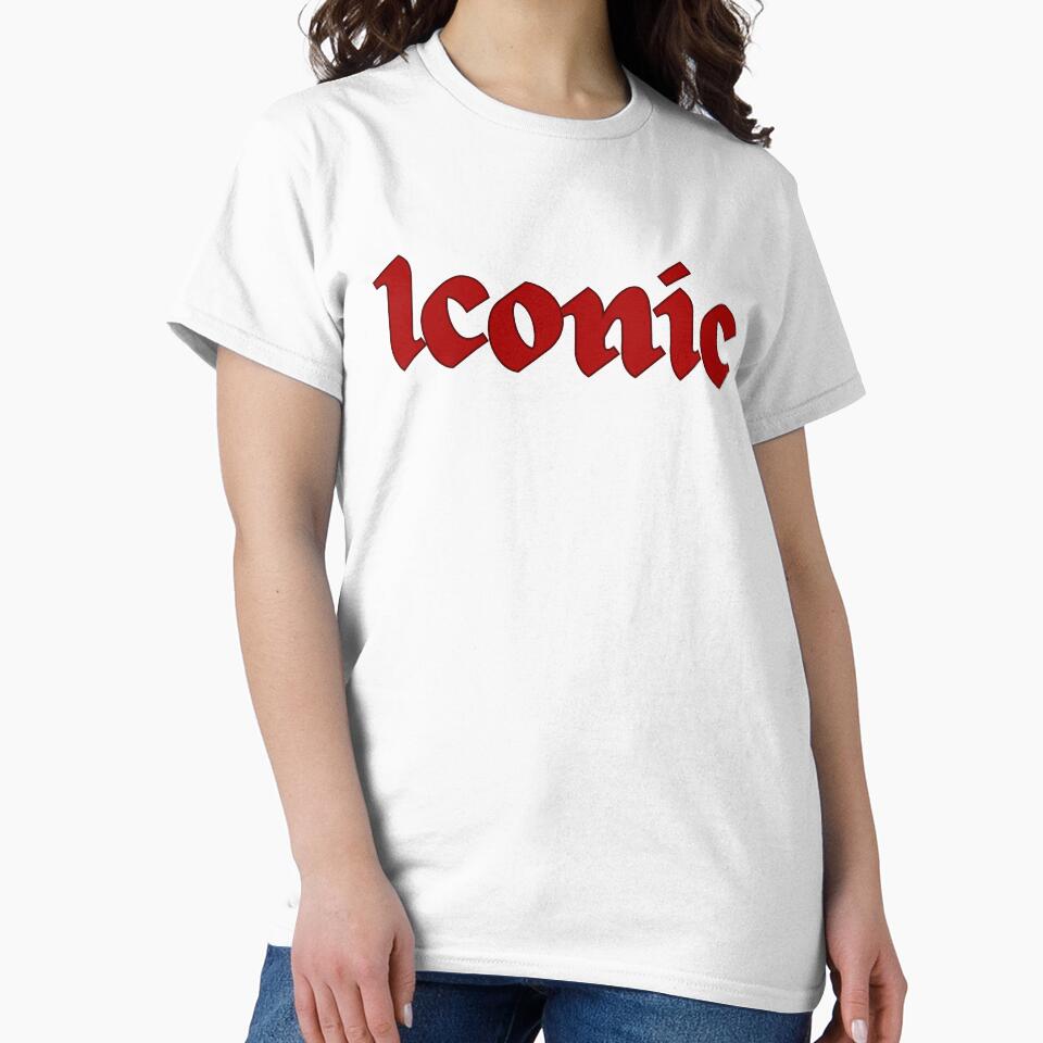 Iconic Bold Red Typography Design by Meenova Art