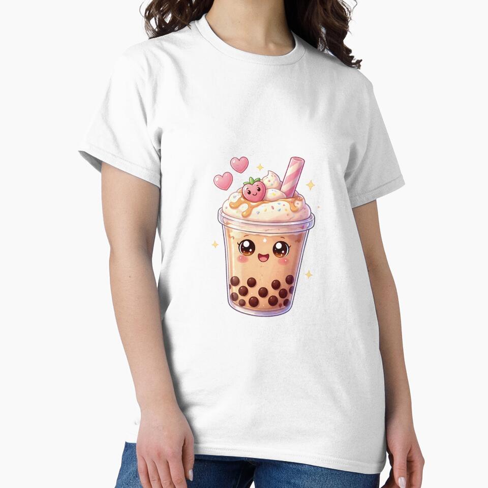 Kawaii Bubble Tea - Cute Pastel Boba Drink. by Lylysun